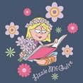 thumbnail image 2 of Juniors Lizzie McGuire Colorful Bouquet Read Sweatshirt, 2 of 3