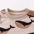 thumbnail image 4 of Esaierr Kids Baby Boys Spring Fall Sweatshirt for Toddler Cotton Pullover Winter Sweatsuit Long Sleeved Bottom T Shirt Cartoon Printing Terry Sweater Tops 2-7 Years, 4 of 6