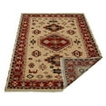 thumbnail image 5 of Rugsotic Carpets Eco-Friendly Handmade Knotted Gold Red Oriental Area Rugs, 3'x5', Rectangle, Silk And Wool, Quick Dry, 5 of 5