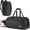 Black, variant on Gym Bag for Men & Women with Shoe Compartment, 40L Carry On Duffle Bag for Travel, 3 In 1 Waterproof Weekender Workout Overnight Sports Backpack with Dry and Wet Seperation, Black