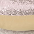 thumbnail image 6 of Unique Bargains Sparkling Sequin Decorative Throw Pillow Cover 16" x 16" Rose Gold, 6 of 8