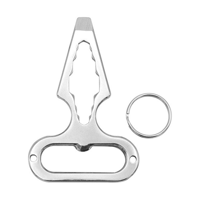 CEHVOM Outdoor Multifunctional Keychain,Multi-functional Tool Wrench, Outdoor Camping Supplies Clearance