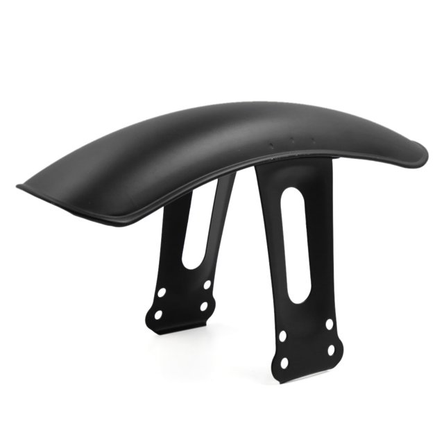 Unique Bargains Black Metal Motorcycle Front Fender Mudguard Splash Mud Guard for Honda CG125