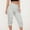 White, variant on IDALL Cargo Pants Women Capri Pants Rrousers Loose Casual Pants Pants Cropped Foot Pocket Beam Shorts Pants Hiking Pants Women Summer Pants Gray XL