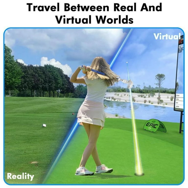 Virtual Reality Tennis Oculus Quest QDJZ VR Golf Handle With Scale