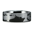 thumbnail image 3 of US Coast Guard Tungsten Carbide Ring, 3 of 7