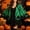 Green, variant on Halloween Bat Wing Knit Shawl Cape, Womens Open Front Bat Print Knitted Poncho Wrap, Gothic Witch Costume Oversized Batwing Cardigan for Holiday Party Cosplay-Red