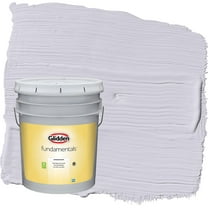 Glidden Fundamentals Frosted Lilac / Purple Flat Interior Paint, 5 Gallon