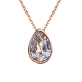 thumbnail image 1 of Collar LuckyLy Hilda Mujer Dije Zirconia Cúbica Acero Inoxidable Rosa UNITALLA, 1 of 3