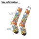 thumbnail image 2 of Balery Boho Cute Owls Calcetines novedosos Calcetines deportivos Calcetines hasta la rodilla Calcetines de algodón Calcetines originales y geniales, 2 of 6