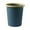 Dark Blue, variant on PPgejGEK Pressure Trash Can Garbage Bin for Bathroom Bedroom Office Kitchen Small Space Living 25x23x23cm 9.84x9.05x9.05in Dark Blue Light Blue Pink