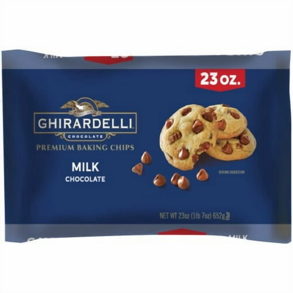 Ghirardelli Premium Baking Milk Chocolate Chips 23 oz