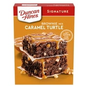 Duncan Hines Brownie Mix, Caramel Turtle Flavored, 16.7 oz.