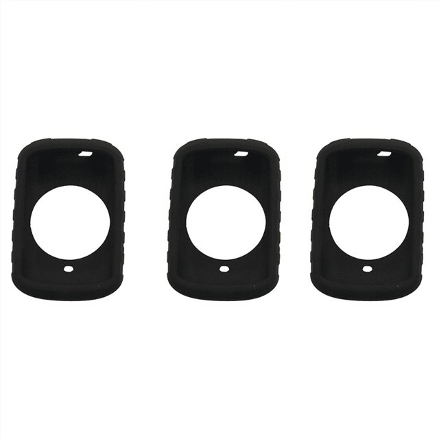 3X Étui en Silicone pour Edge 830 GPS Système Informatique Étui de Protection, 3 x Étui pour Garmin Edge 830, Noir