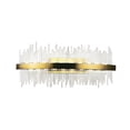 thumbnail image 1 of CWI Lighting Genevieve LED Wall Sconce Antique Brass Finish Home Decor, 1 of 7