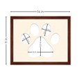 thumbnail image 5 of 11x14 Frame - Paw Print Acid-Free Cream Photo Mat - Pet Memorial Gifts - Paw Print Picture Frame, 5 of 8