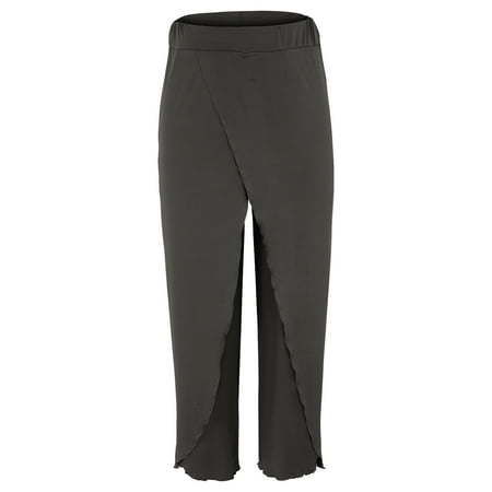 

Women s Summer Fashion Trendy Wide Leg Yoga Pants Womens plus Size Cotton Pajama Pants Woman Clothes plus Size