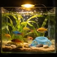 thumbnail image 2 of Glow in the Dark Floating Betta Tunnel, Aquarium Hideout Cave, Interactive Fish Tank Decoration, Stress Relief Resting Shelter for Betta Fish, Small Fish and Shrimp, 2 of 6
