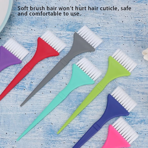 Cepillo Para Teñir El Cabello, 7 Unidades/juego, Cepillo Para Teñir El Cabello, Accesorio, Herramienta Para Teñir El Cabello