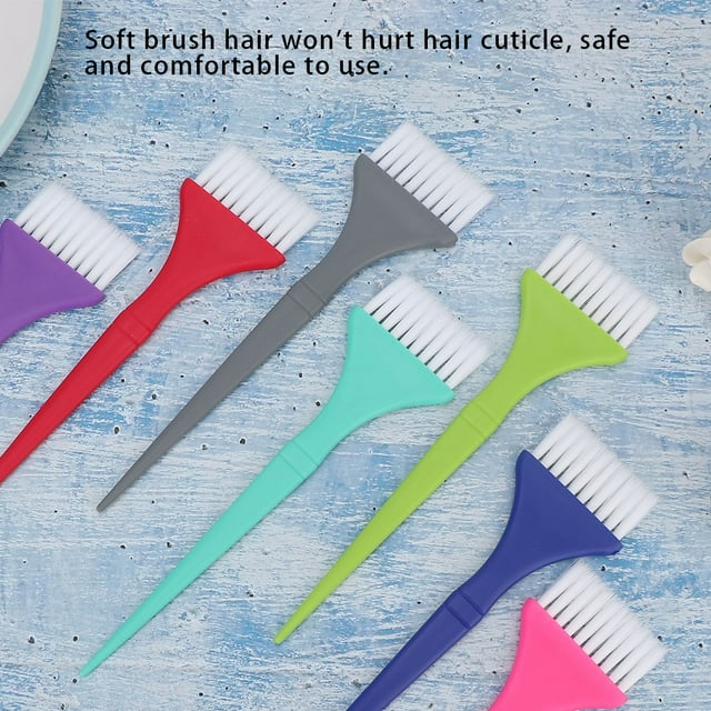 Cepillo Para Teñir El Cabello, 7 Unidades/juego, Cepillo Para Teñir El Cabello, Accesorio, Herramienta Para Teñir El Cabello
