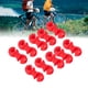 thumbnail image 1 of 10 piezas de clips estilo S para bicicleta, con agujeros para cable de freno y guías de la carcasa del engranaje (rojo) Unbranded TJ00114-01, 1 of 6