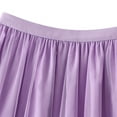 thumbnail image 3 of GigrtiJin Tulle Skirts for Women Casual Long Length Tiered Skirts a Line Mesh Elastic Waist Solid Color Flowy Skirt, 3 of 6