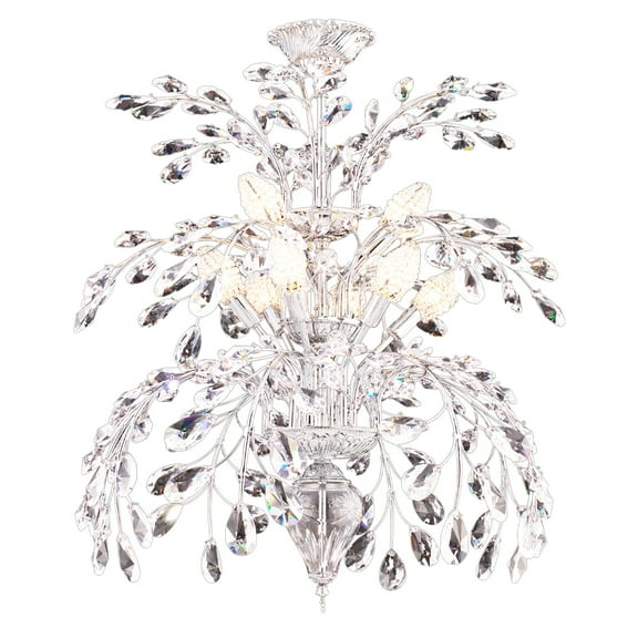 Dale Tiffany Polished Chrome Kingston Chandelier