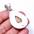 thumbnail image 2 of Brecciated Mookaite -Australia Fine Art 925 Sterling Silver Pendant 2.03", Yellow Brecciated Mookaite Pendant P_8015_312_60, 2 of 2