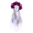 thumbnail image 1 of 1 diadema de calavera para decoraciones de Halloween., 1 of 3