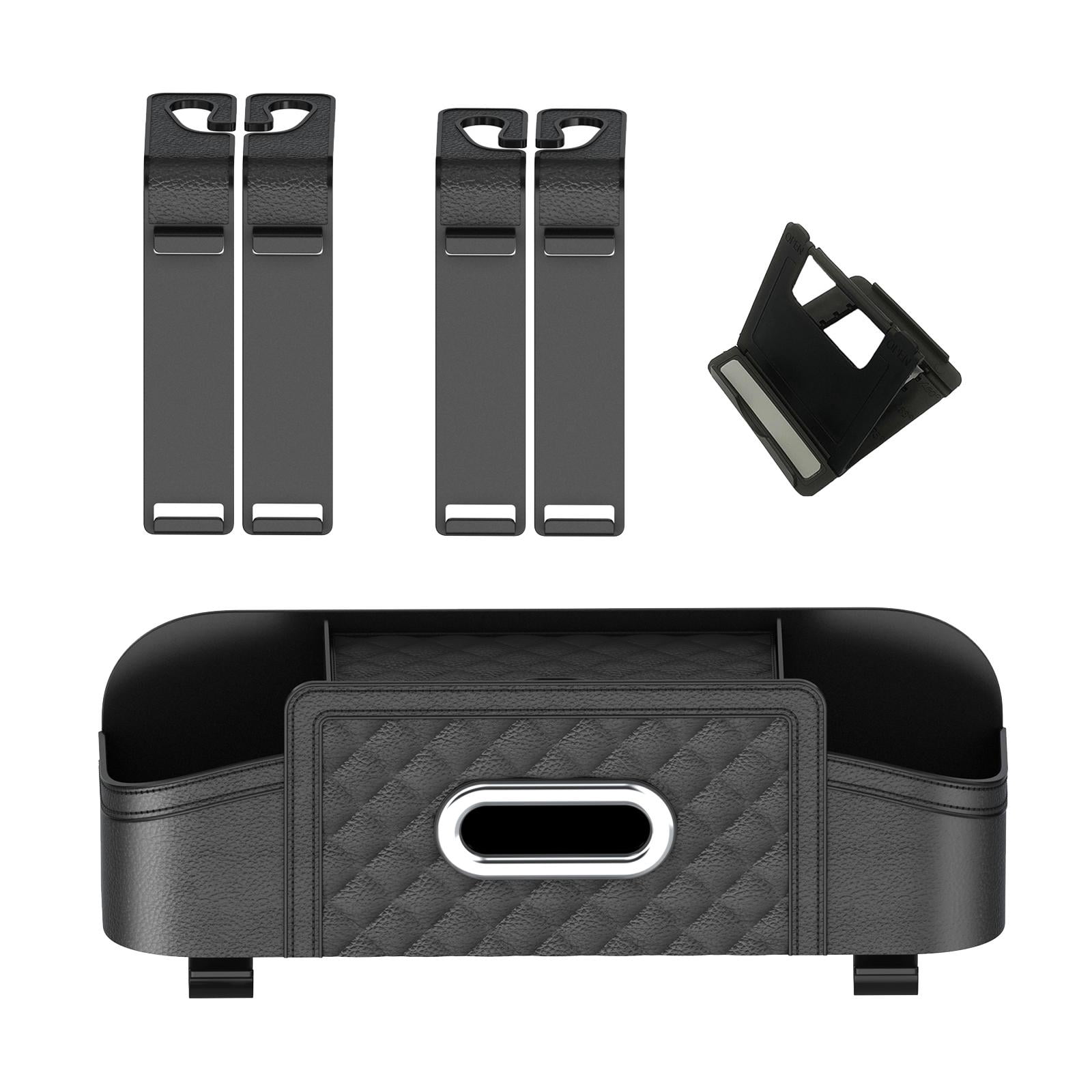 Baoblaze Car Backseat Organizer Storage Box Auto Interior Decoration Drink Cup Holder Black