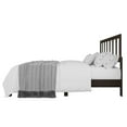 thumbnail image 5 of Home Design Elmira Twin Wood Platform Bed with Adjustable Height Headboard & Durable Wood Construction, Cappuccino, Easy Assembly, 5 of 12