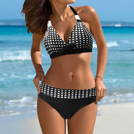 Swimsuit Women Bikini Push Up Swimsuit Swimwear Suit Set Womens Padded Beachwear Bathing Bra Swimwears Tankinis Set