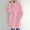 Pink, variant on Idoravan Winter Coats for Women Plus Size Women's Hoodie Zipper Long Sleeve Sweatshirts Long Coat Tops with Pockets Orange M