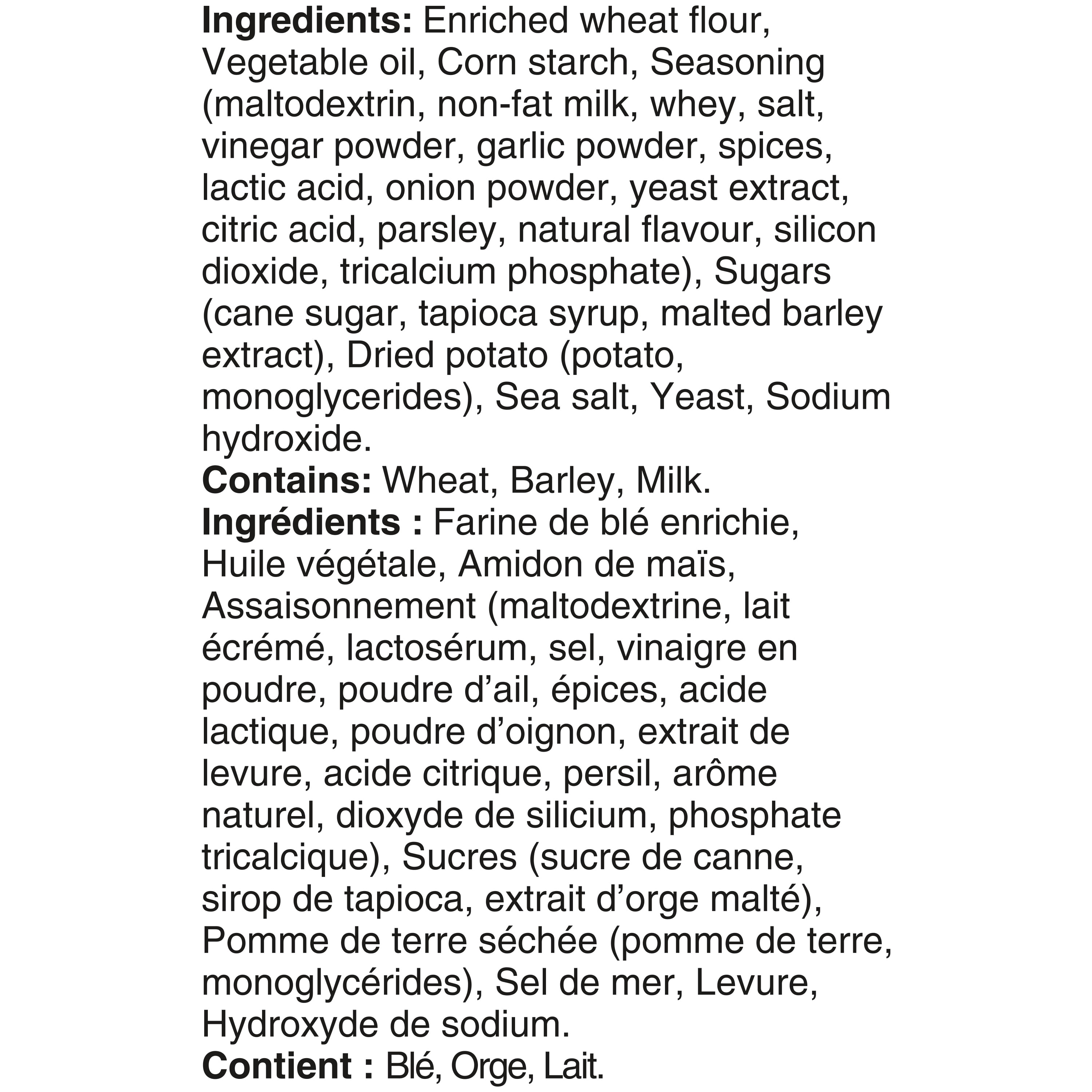 SF Bouchées de Bretzels Ranch Épicé