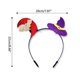 thumbnail image 1 of Diademas para el pelo de Halloween con forma de murciélago, arañas y fantasmas, para decoración de disfraces de fiesta de Halloween, accesorios, calabaza de hoja verde, 1 of 1