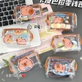 thumbnail image 4 of 2024 Cartoon Capybara Transparent Mini Coin Purse Stationery Credit Card Holder Coin Purses Key Chain Small Wallet kids gift C, 4 of 6