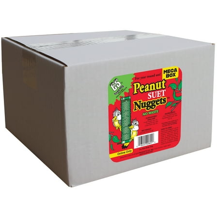 C&S Peanut No Melt Suet Dough Nuggets 8 lb. Wild Bird Food