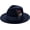 Blue, variant on Fedora Hats Cap for Men Women Wide Brim Hat 1920s  Panama Costume Accessories