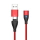 thumbnail image 1 of Línea de carga rápida tipo C de dos cabezales PD100W60W, línea de datos de atracción magnética, línea de carga magnética, línea de carga flash 20V5A3A, 1 of 5