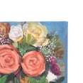 thumbnail image 3 of Prinz Glam Bright Flower Head Portrait 11.5" x 11.5" Canvas Wall Art, Multicolor Print, 3 of 5