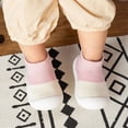 thumbnail image 4 of Splozh Baby Sock Shoes Baby Sock Shoes Breathable Soft Bottom Toddler Learning Shoes Floor Socks First Walking Shoes Pink,US 7, 4 of 6