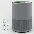 thumbnail image 4 of Sharper Image True HEPA Air Purifier, Covers up to 350 Sq. Ft., Gray (New), 4 of 8