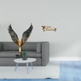 thumbnail image 2 of Estatua de , escultura para el hogar, adorno de resina hecho a mano, sofá en miniatura, marco de madera, muebles de casa de muñecas, arte moderno,, 2 of 8