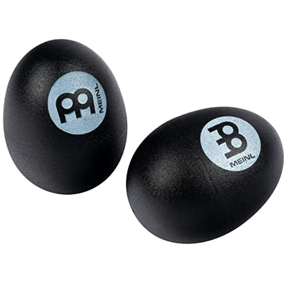 Meinl Percussion ES2-BK Ensemble de Deux Shakers en Plastique, Noir