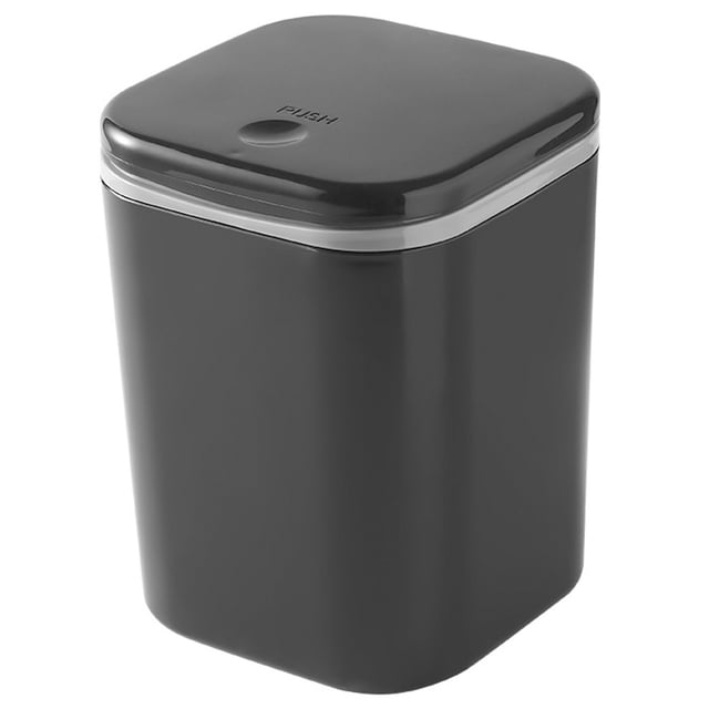 Papelera para tocador de baño, escritorio, mesa o mesa de café: desecha rondas de algodón, esponjas de maquillaje y pañuelos