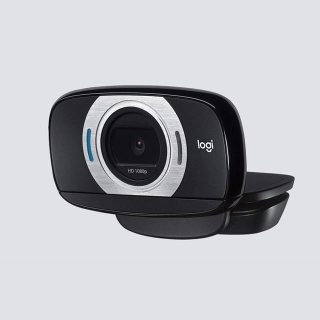Logitech HD Laptop Webcam C615 with Fold-and-Go Design Enhance your communication with stereo microphone capabilities, a 110-degree view angle, and HD resolution from this webcam.