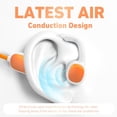 thumbnail image 2 of Mehomeli Auriculares para niños, Bluetooth 5.2, conducción de aire, auriculares abiertos, limitación de volumen de 85 dB, sonido estéreo con micrófono, IPX5 resistente al agua, tiempo de reproducción, 2 of 5