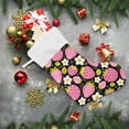 thumbnail image 3 of SKYSONIC Strawberry Christmas Stocking Personalized Large Candy Stocking Hanging Gift Xmas Stockings Decoration for Family Holiday Party Ornaments Decor Fireplace, 3 of 7