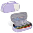 thumbnail image 1 of Estuche para lápices FINPAC de gran capacidad para aula y oficina en color morado, 1 of 7
