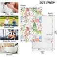 thumbnail image 3 of Dreamtimes Hand Towels Watercolor Gnomes 2 PCS, Cotton Bath Towels Drying Face Hands Body Decorative Water Absorbent Lightweight Washcloth for Bathroom Ktichen Travel Gym, 16"×28", 3 of 7